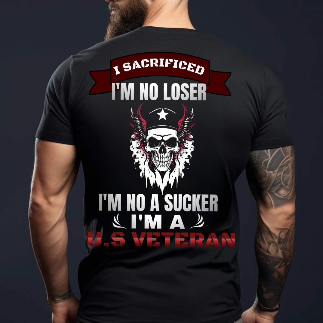 U.S Veteran Shirt - I'm A Veteran - Proud Military Shirt
