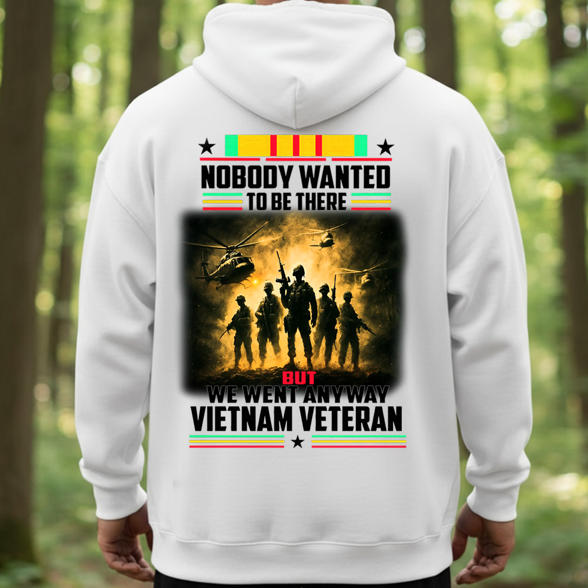 Vietnam War Veteran Shirt – Huey Helicopter Nobody Wanted to Be There Hoodie - Nobody Wanted to Be There Shirt – Vietnam Veteran Military Tee