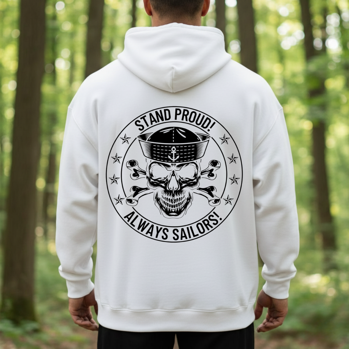 Stand Proud Sailors Shirt – Sailor Skull Design – Sailor Pride Tee