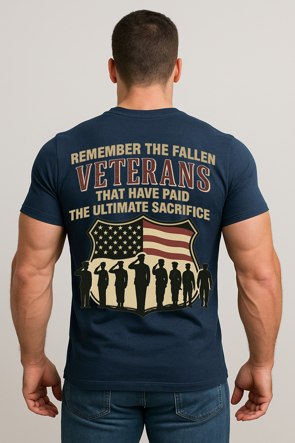 Military Veteran Memorial T-Shirt – Honor Those Who Paid the Ultimate Sacrifice