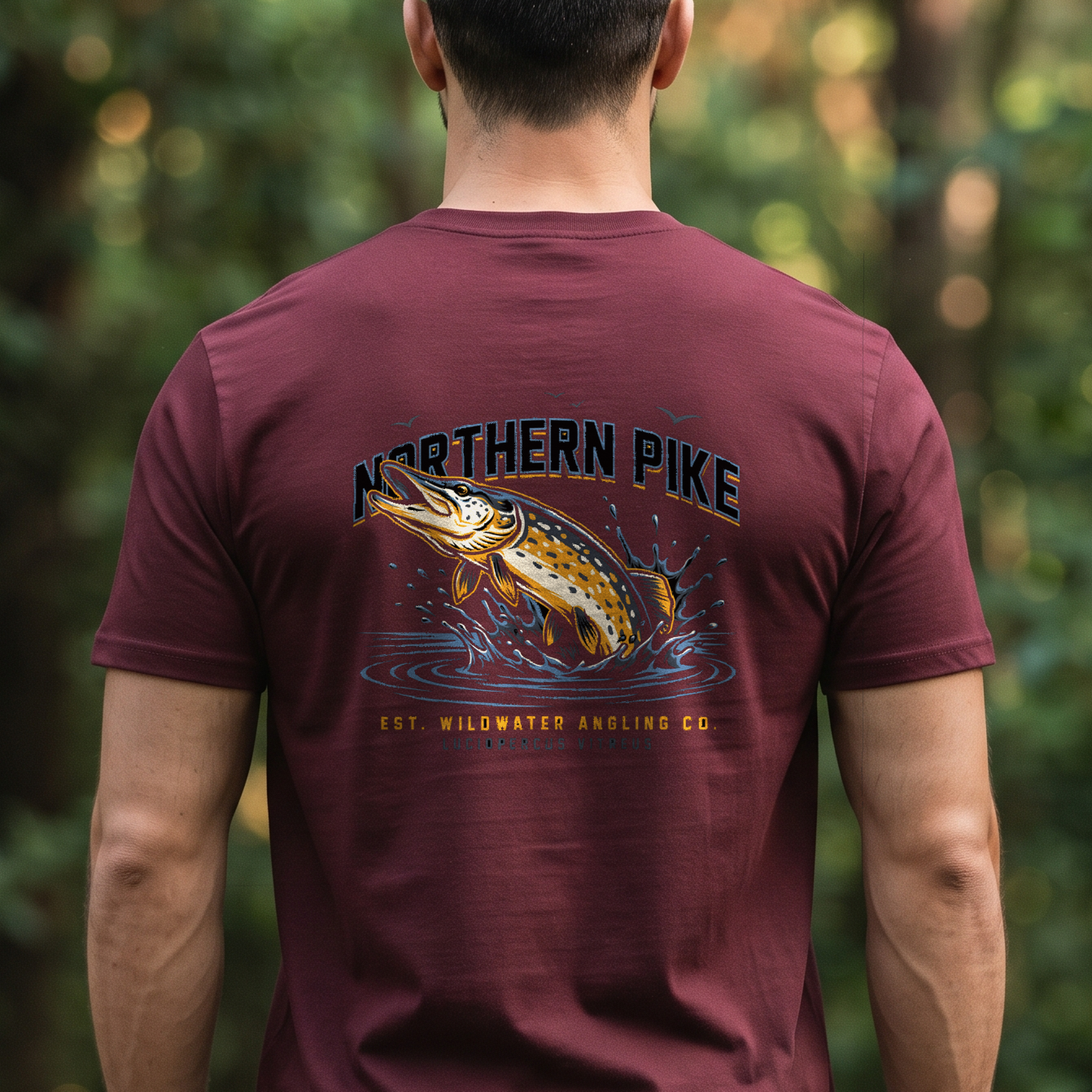 "Northern Pike" T-Shirt – Fishing Angler Outdoor Gift for Fishermen