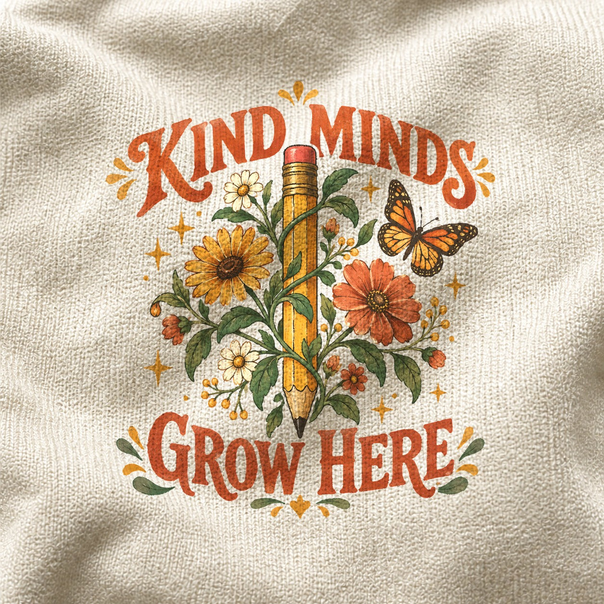 Kind Minds Botanical Educator Comfort Colors T-Shirt