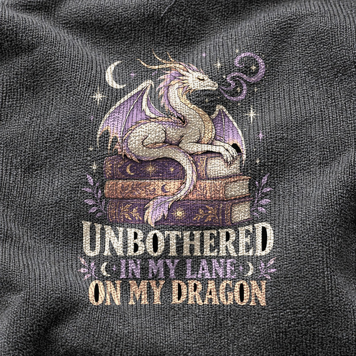 Unbothered Dragon Lane Comfort Colors T-Shirt, Bookish Romantasy Tee
