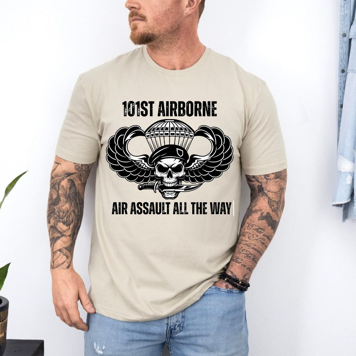 Air Assault 101st Airborne Shirt – Screaming Eagles Military Veteran Tee
