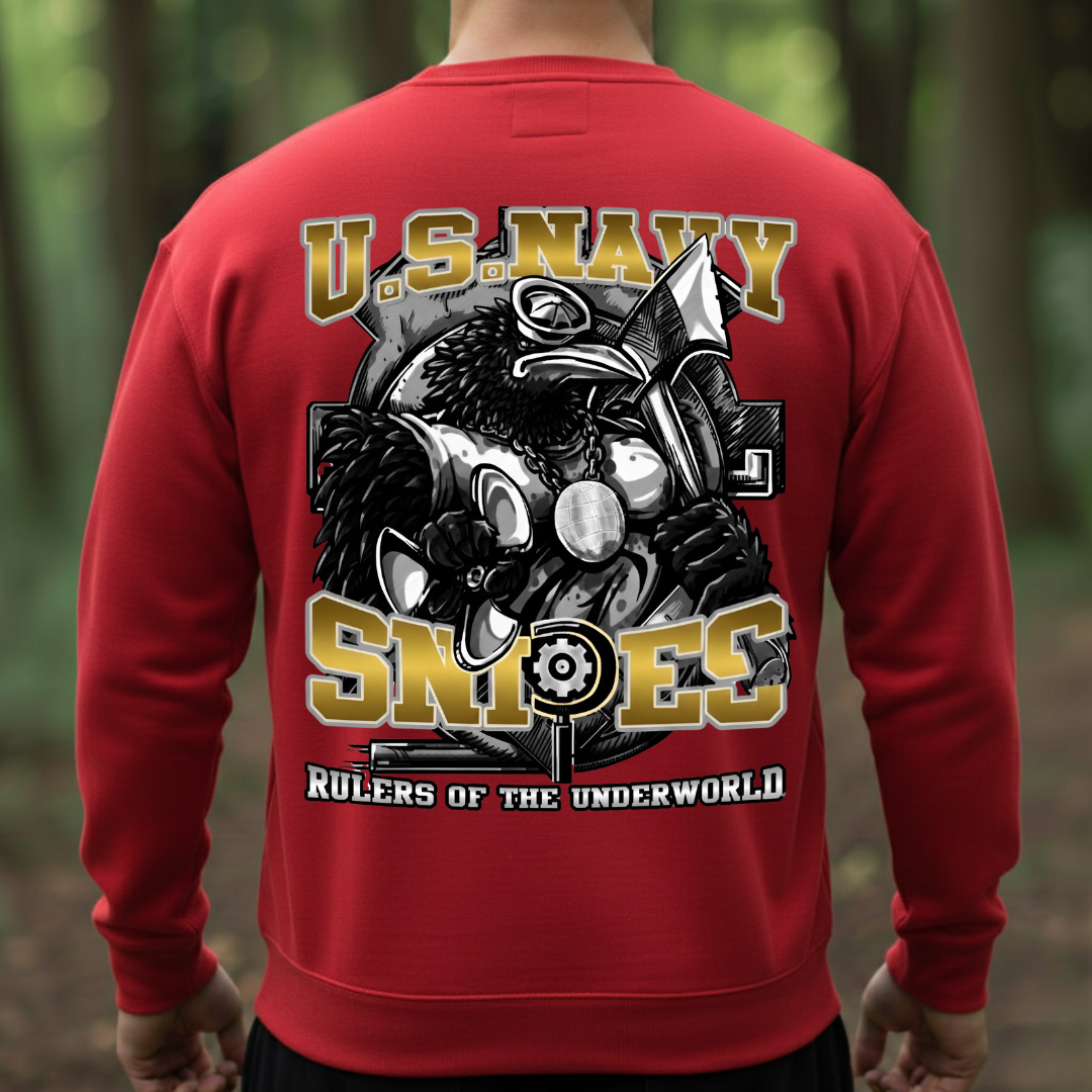 Navy Snipes- Rulers of the Underworld U.S. Navy Engineer, Gift for Veterans Day