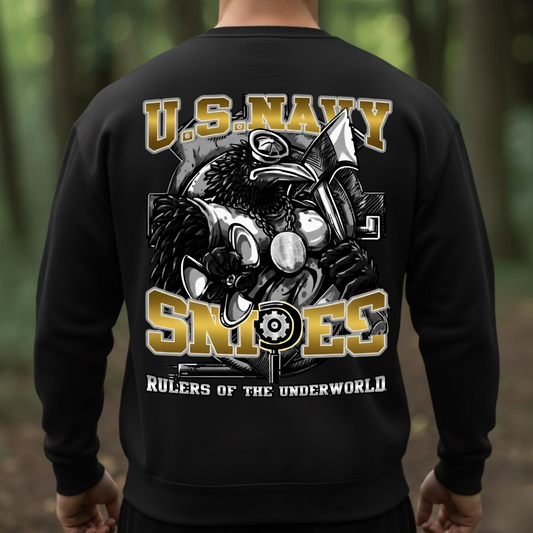Navy Snipes- Rulers of the Underworld U.S. Navy Engineer, Gift for Veterans Day