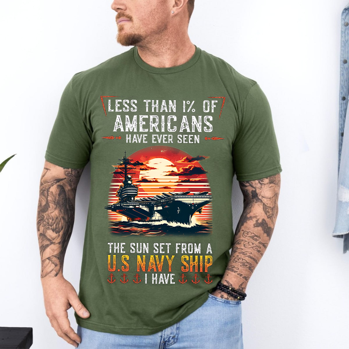 US Navy Sunset Shirt – Less Than 1% of Americans Have Seen This View