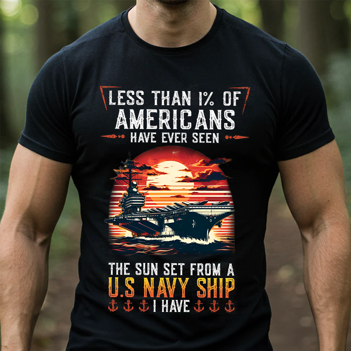 US Navy Sunset Shirt – Less Than 1% of Americans Have Seen This View
