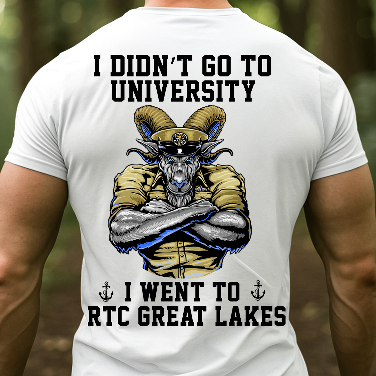 I Didn’t Go to University I Went to RTC Great Lakes Shirt – Proud Sailor Veteran Design Hoodie, Sweatshirt for Veterans