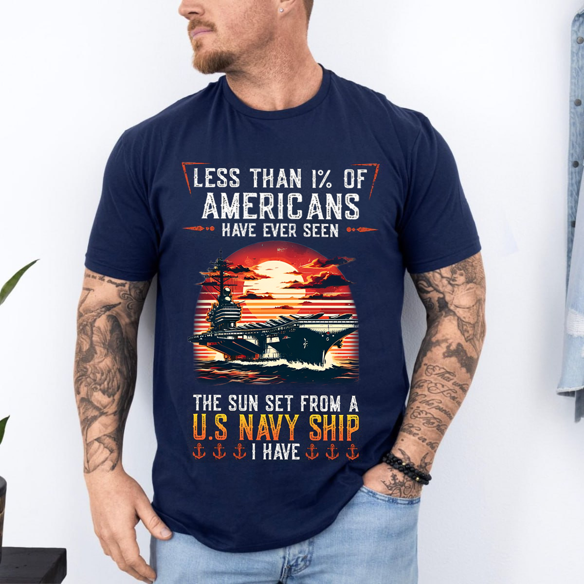 US Navy Sunset Shirt – Less Than 1% of Americans Have Seen This View