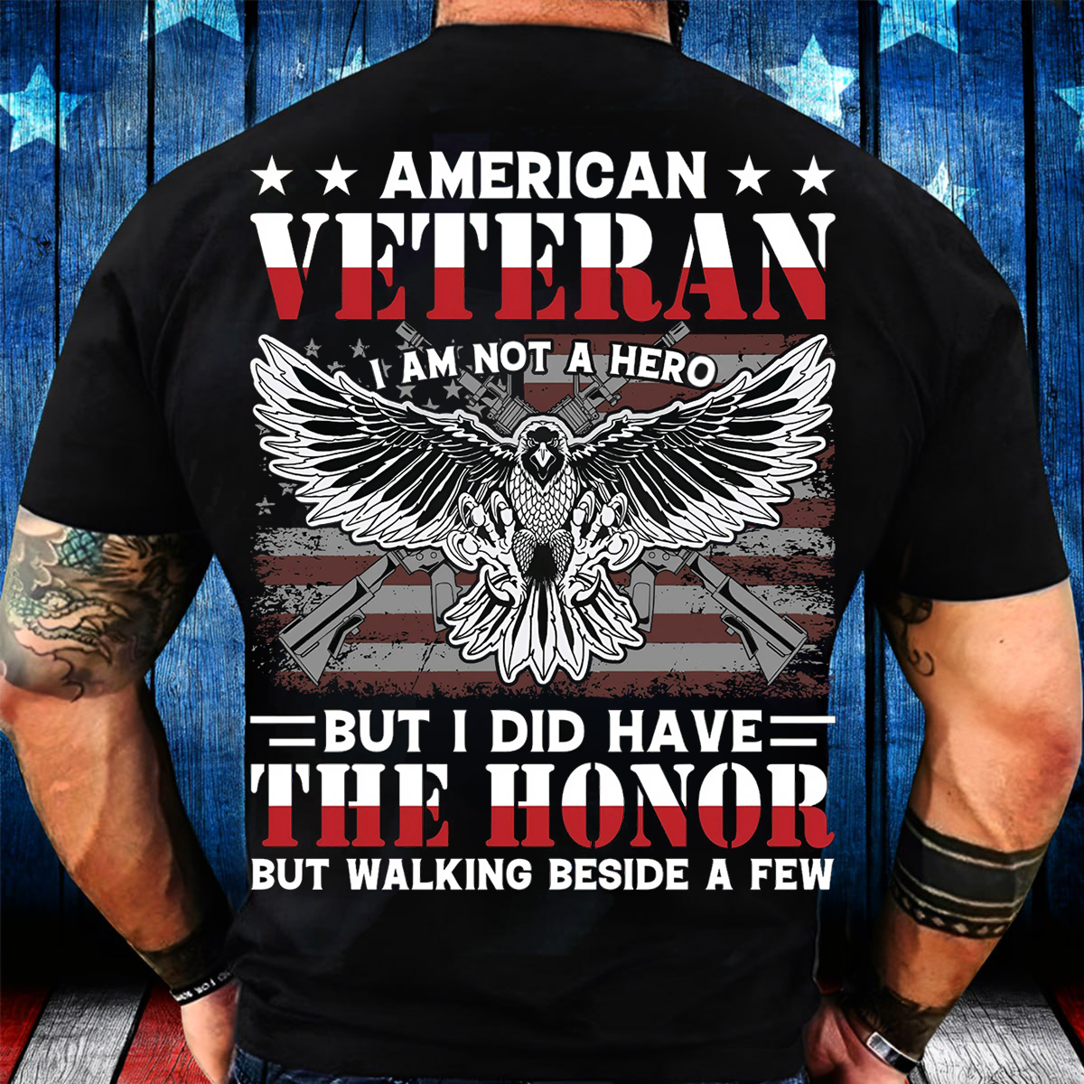 American Veteran T-Shirt – Honor, Pride & Brotherhood