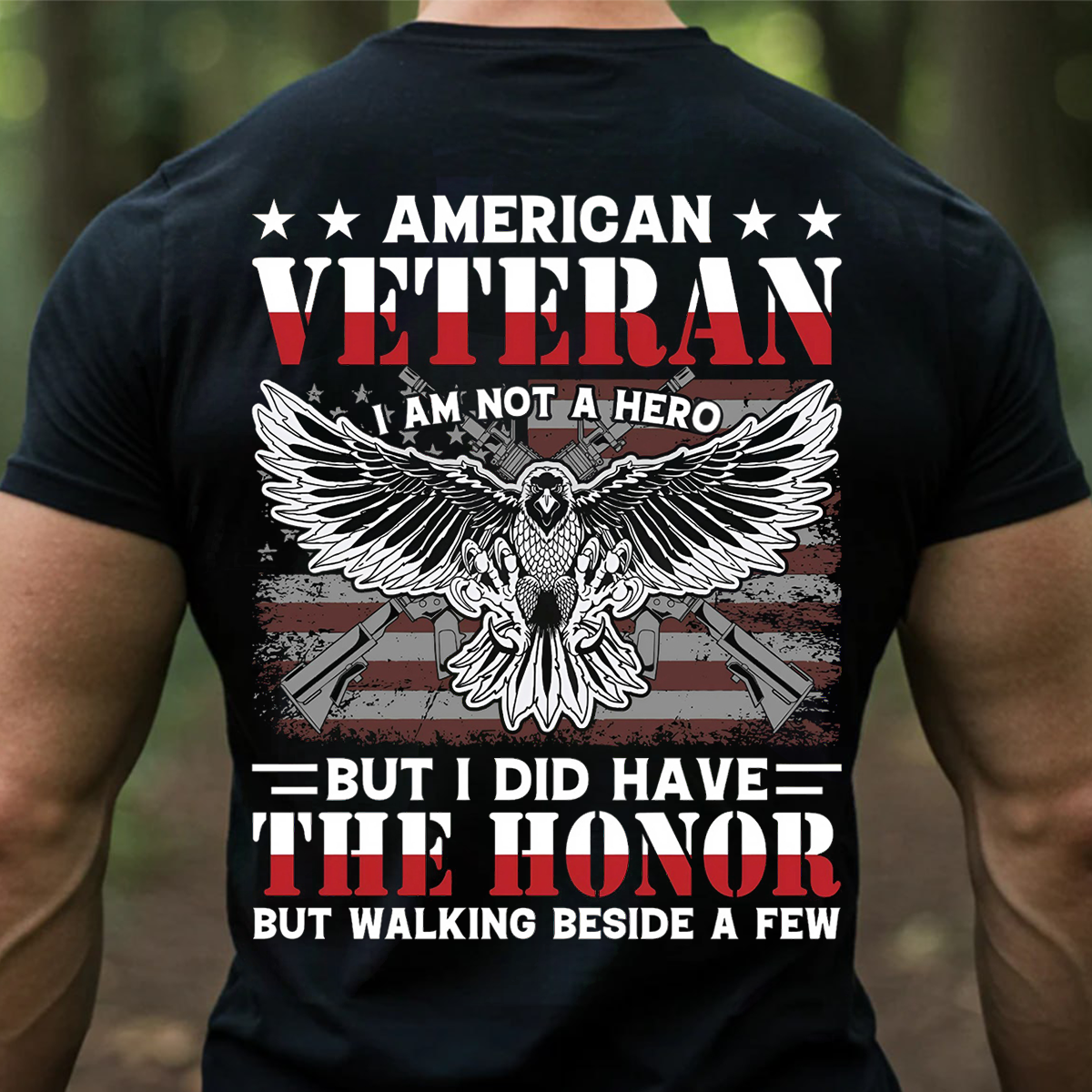 American Veteran T-Shirt – Honor, Pride & Brotherhood