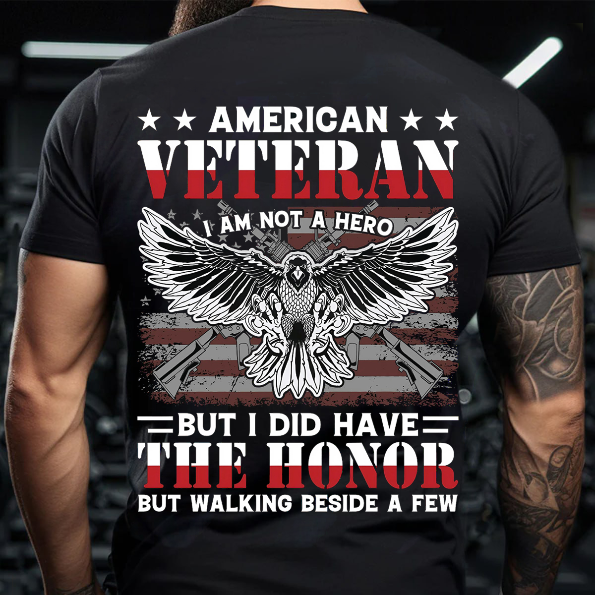 American Veteran T-Shirt – Honor, Pride & Brotherhood