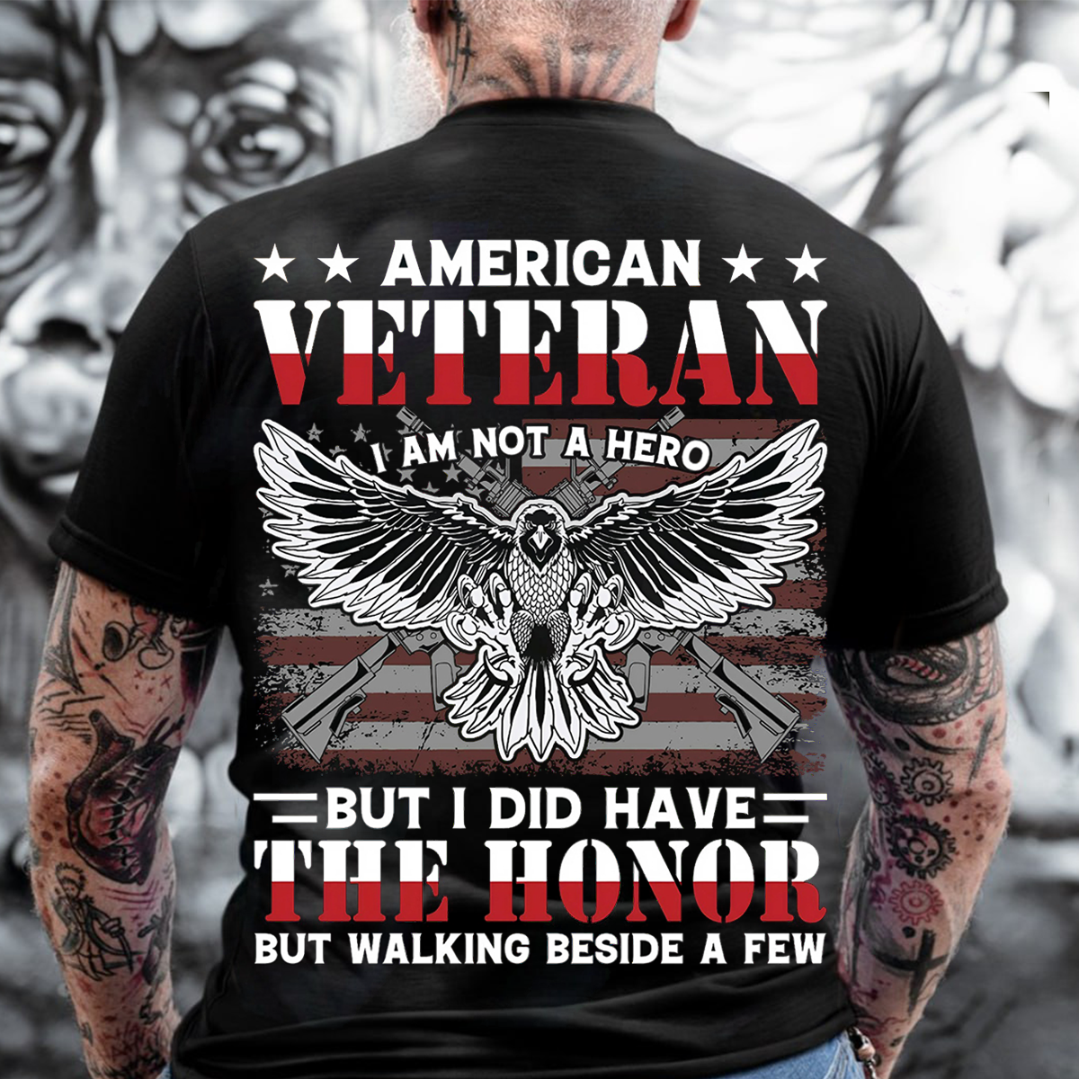 American Veteran T-Shirt – Honor, Pride & Brotherhood