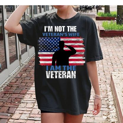 U.S Veteran Shirt - I Am The Veteran - Proud Veteran Shirt