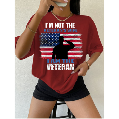 U.S Veteran Shirt - I Am The Veteran - Proud Veteran Shirt