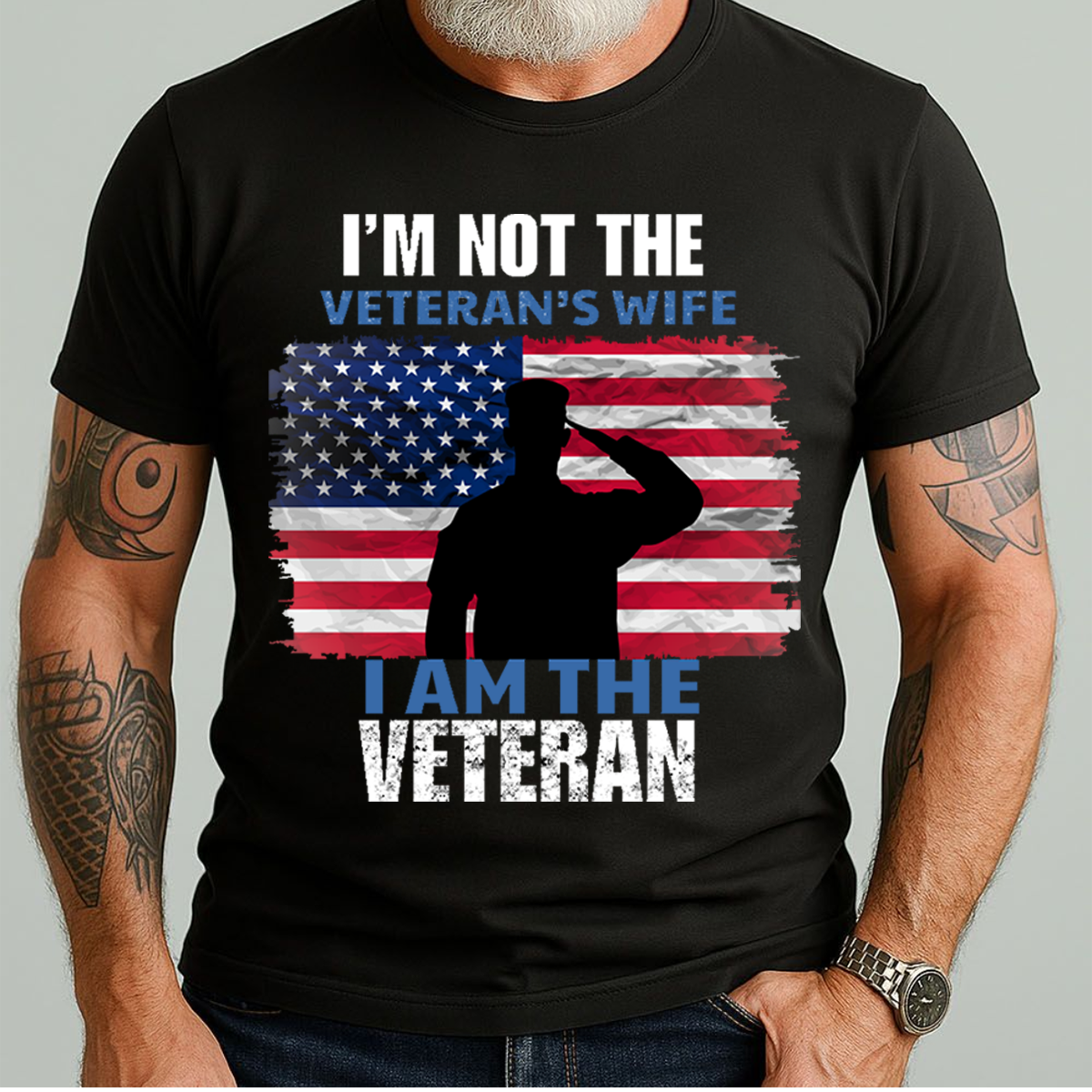 U.S Veteran Shirt - I Am The Veteran - Proud Veteran Shirt