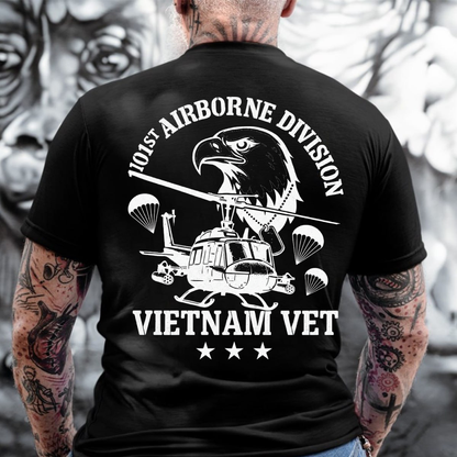 101st Airborne Division Vietnam Veteran, UH-1 Huey and Eagle Design, Gift for Veterans Day