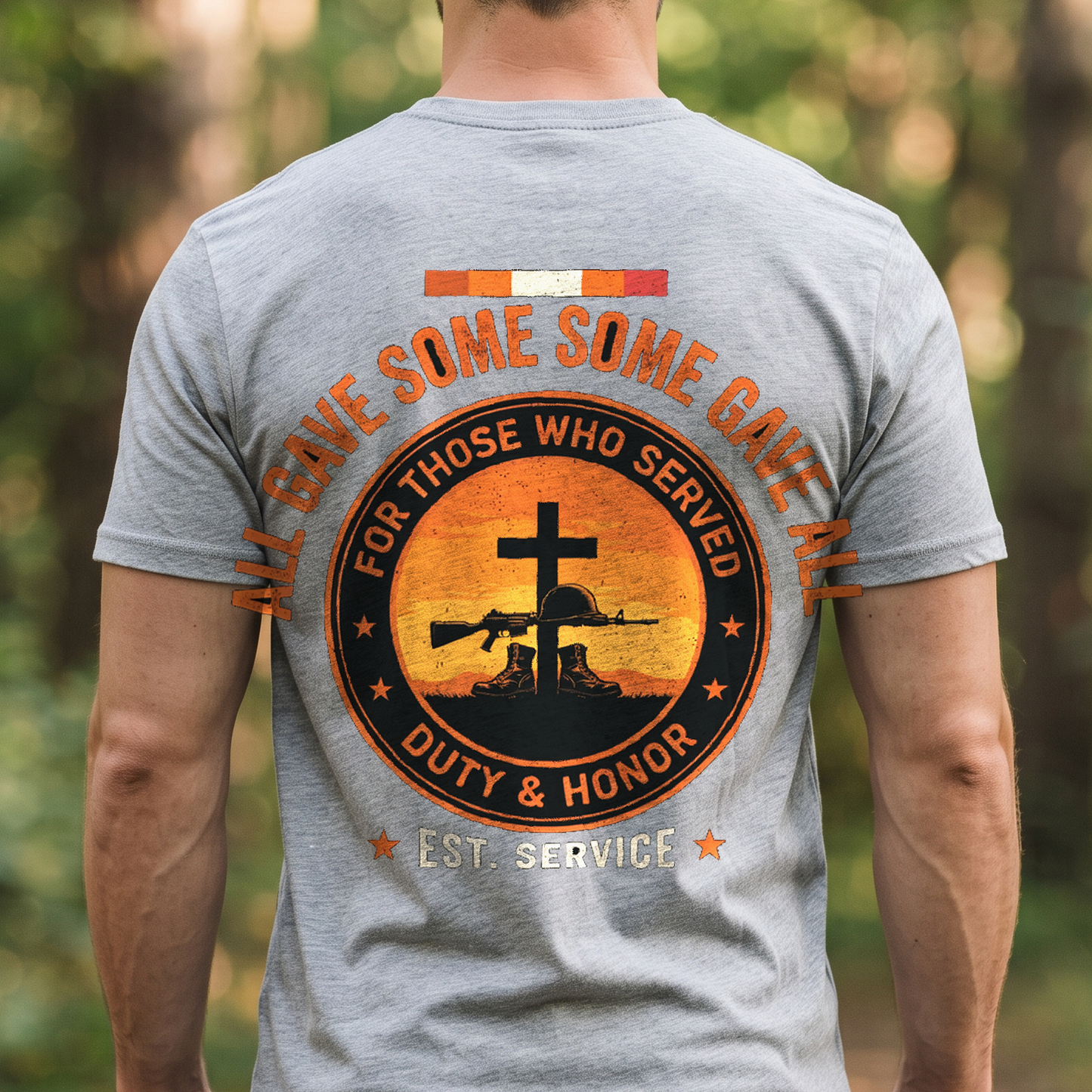 "All Gave Some Some Gave All" T-Shirt – Vietnam Veteran Memorial Patriotic Gift
