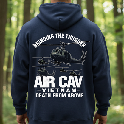 Air Cav Vietnam Veteran Shirt – Bringing the Thunder, Death From Above Helicopter Tee