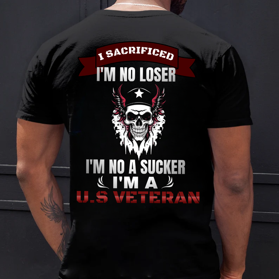 U.S Veteran Shirt - I'm A Veteran - Proud Military Shirt