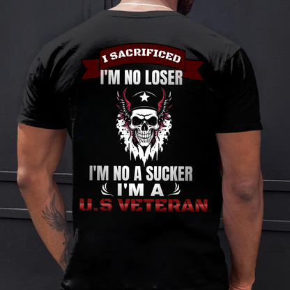 U.S Veteran Shirt - I'm A Veteran - Proud Military Shirt