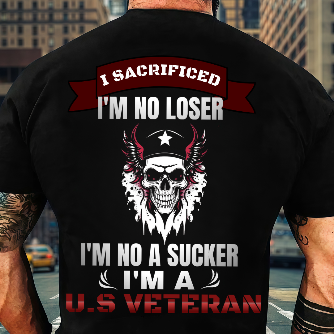 U.S Veteran Shirt - I'm A Veteran - Proud Military Shirt