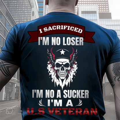 U.S Veteran Shirt - I'm A Veteran - Proud Military Shirt