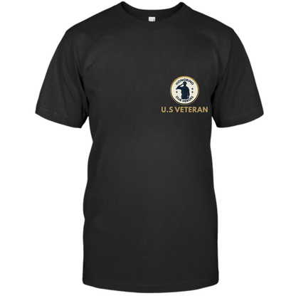 Veterans Never Go Away - They Wait Until They're Required T-Shirt – Military Veteran Shirt – Army Soldier Gift – Patriotic Military Tee - Military Gift