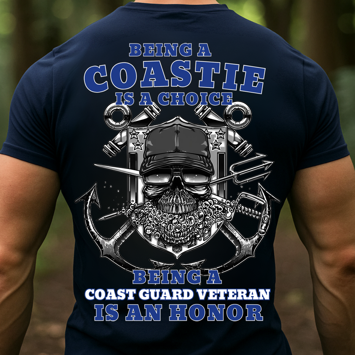 Coastie Sweatshirt, T-shirt, Sweatshirt, Hoodie– Being a Coastie Is a Choice, Being a Coast Guard Veteran Is an Honor – Military Veteran Pullover Gift