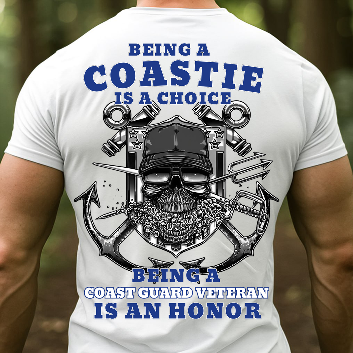 Coastie Sweatshirt, T-shirt, Sweatshirt, Hoodie– Being a Coastie Is a Choice, Being a Coast Guard Veteran Is an Honor – Military Veteran Pullover Gift