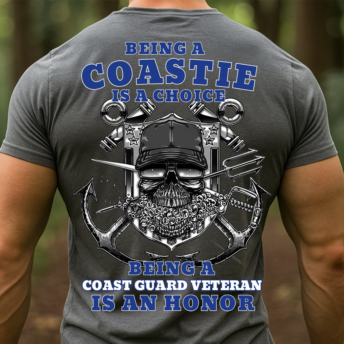 Coastie Sweatshirt, T-shirt, Sweatshirt, Hoodie– Being a Coastie Is a Choice, Being a Coast Guard Veteran Is an Honor – Military Veteran Pullover Gift