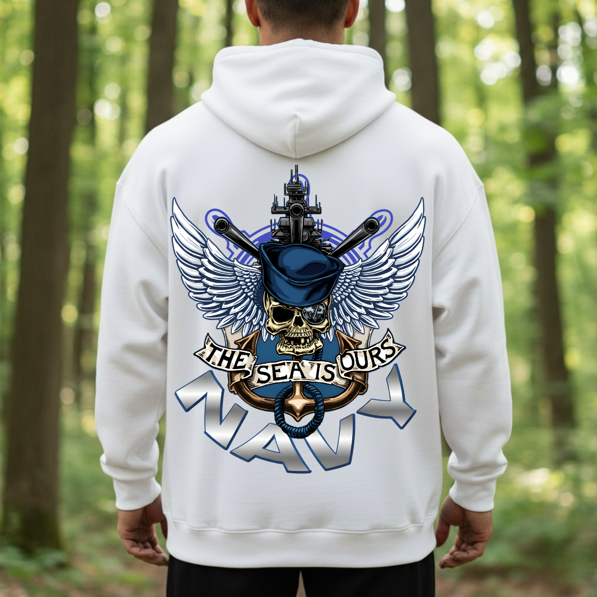 Navy Veteran Shirt – The Sea Is Ours – Proud U.S. Sailor Design