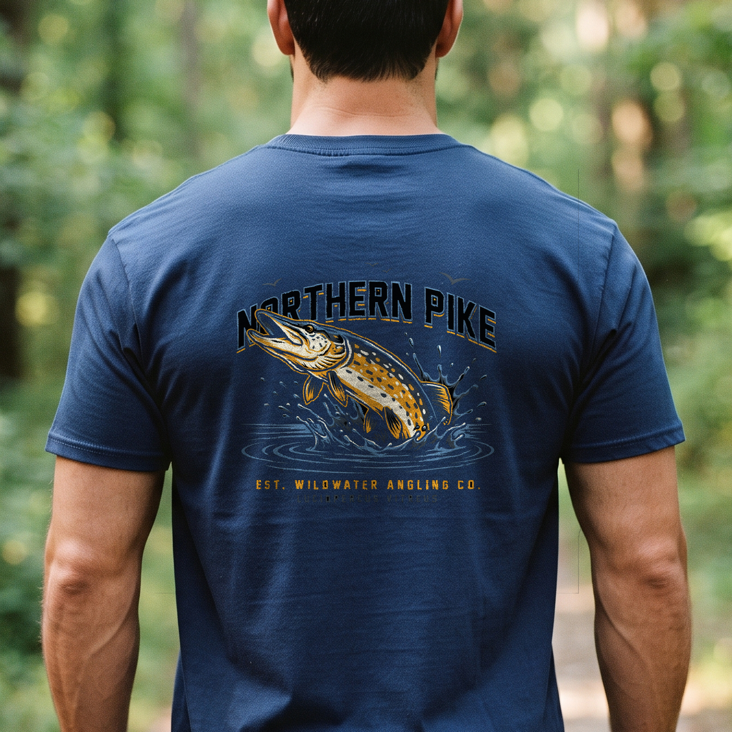"Northern Pike" T-Shirt – Fishing Angler Outdoor Gift for Fishermen