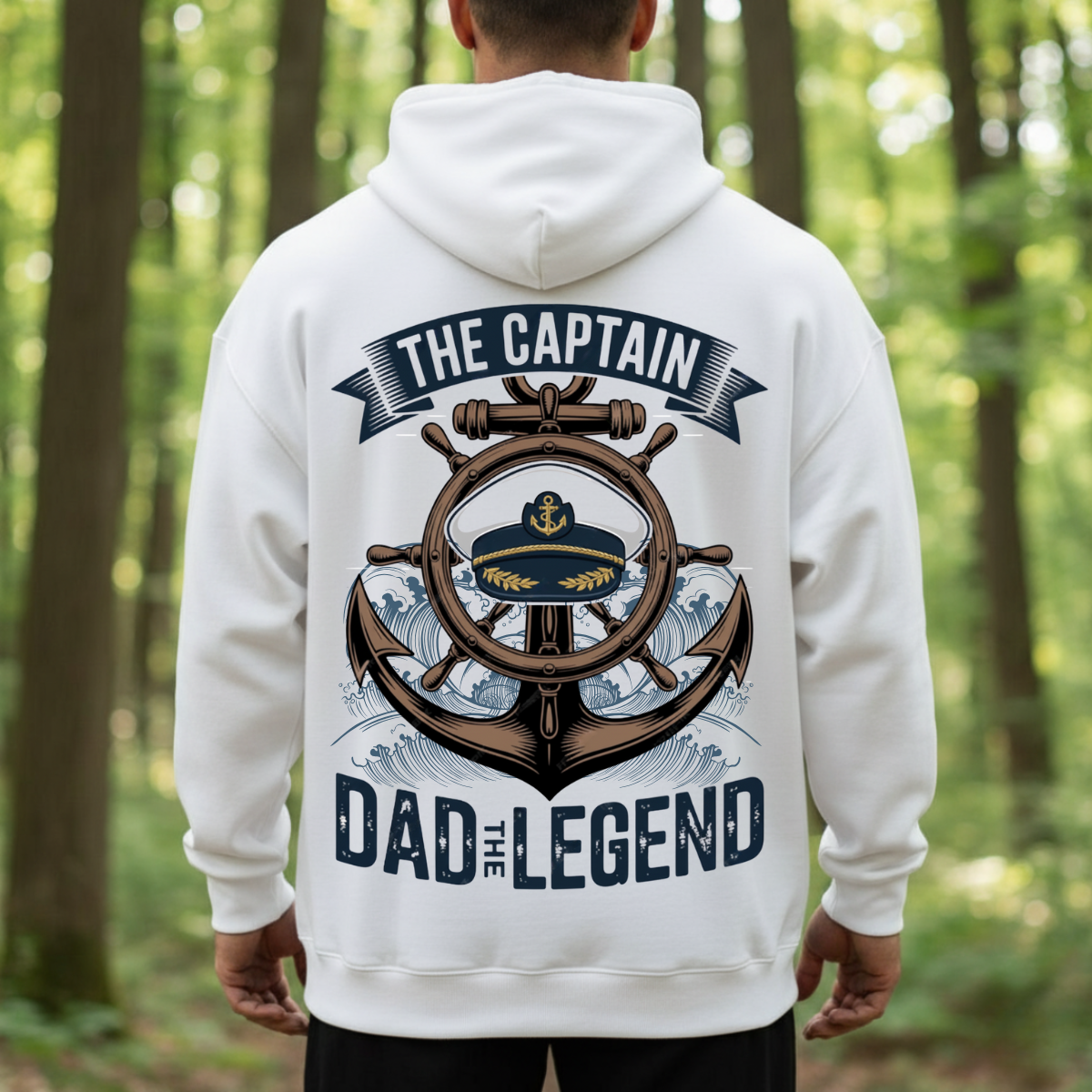 Veteran Dad The Legend T-Shirt – The Captain Nautical Tee