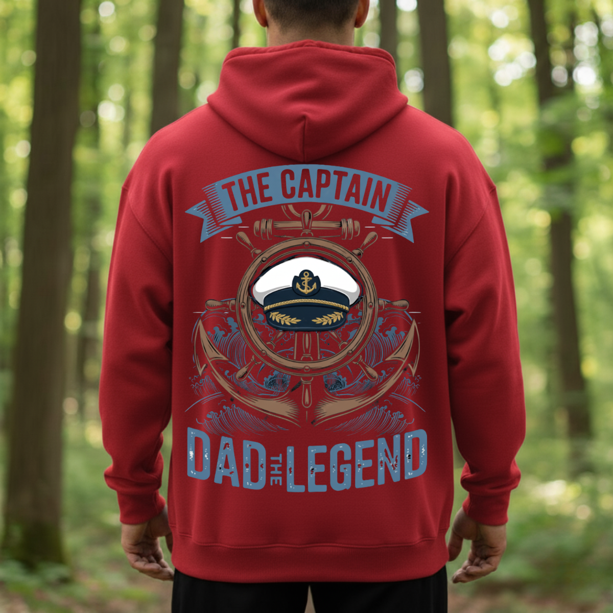 Veteran Dad The Legend T-Shirt – The Captain Nautical Tee