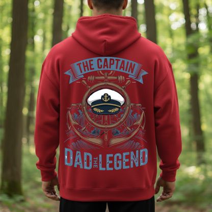 Veteran Dad The Legend T-Shirt – The Captain Nautical Tee