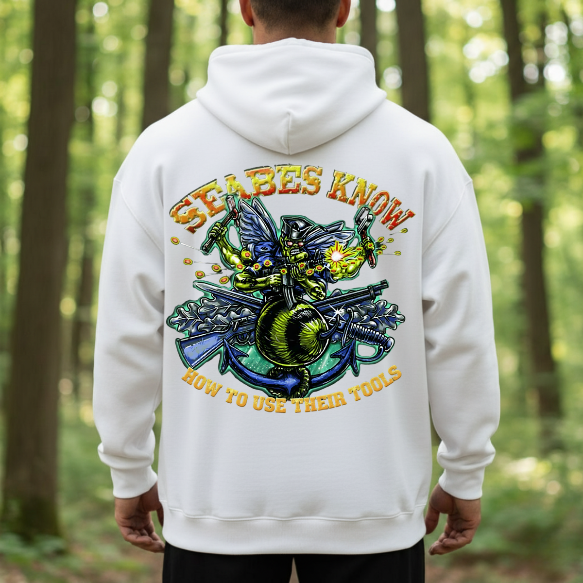 Seabee Veteran Shirt – Seabees Know How To Use Their Tools – Military Gift Apparel