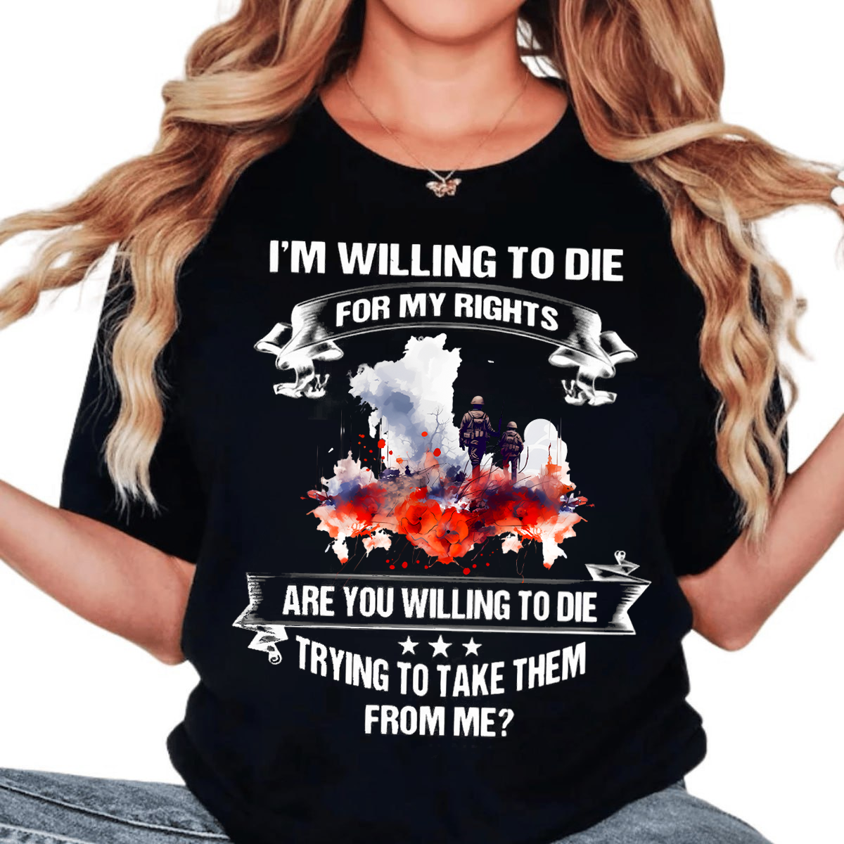 T-shirt for Those Who Stand Up for Their Rights – Ready to Fight for What’s Yours!