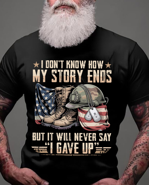 Never Gave Up – Veteran Spirit Tee