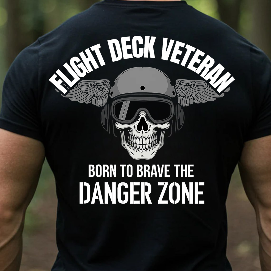 Flight Deck Veteran Shirt, Sweatshirt, Hoodie – Born to Brave the Danger Zone Navy Veteran Tee