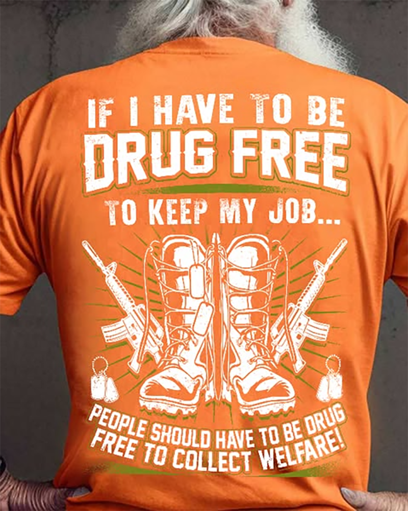 Drug Free Proud  Stand for What is Right Veteran