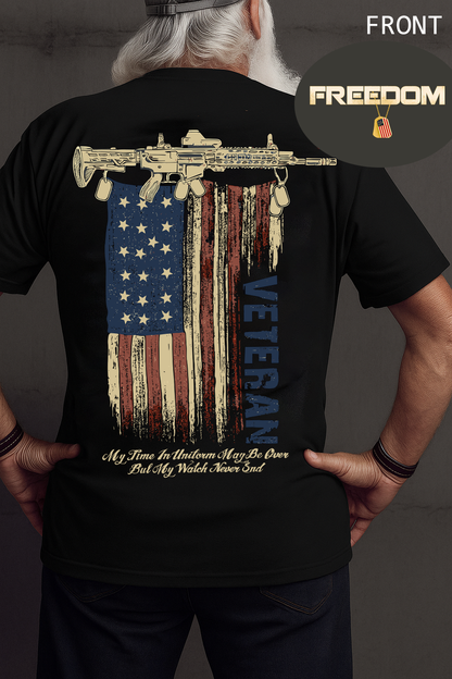 For Veterans Who Still Stand Guard  Proudly American