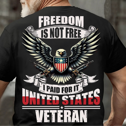 Wearing This Shirt With Pride Because I Fought For What Freedom Truly Means