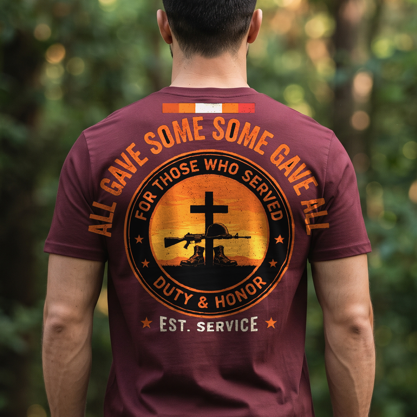 "All Gave Some Some Gave All" T-Shirt – Vietnam Veteran Memorial Patriotic Gift