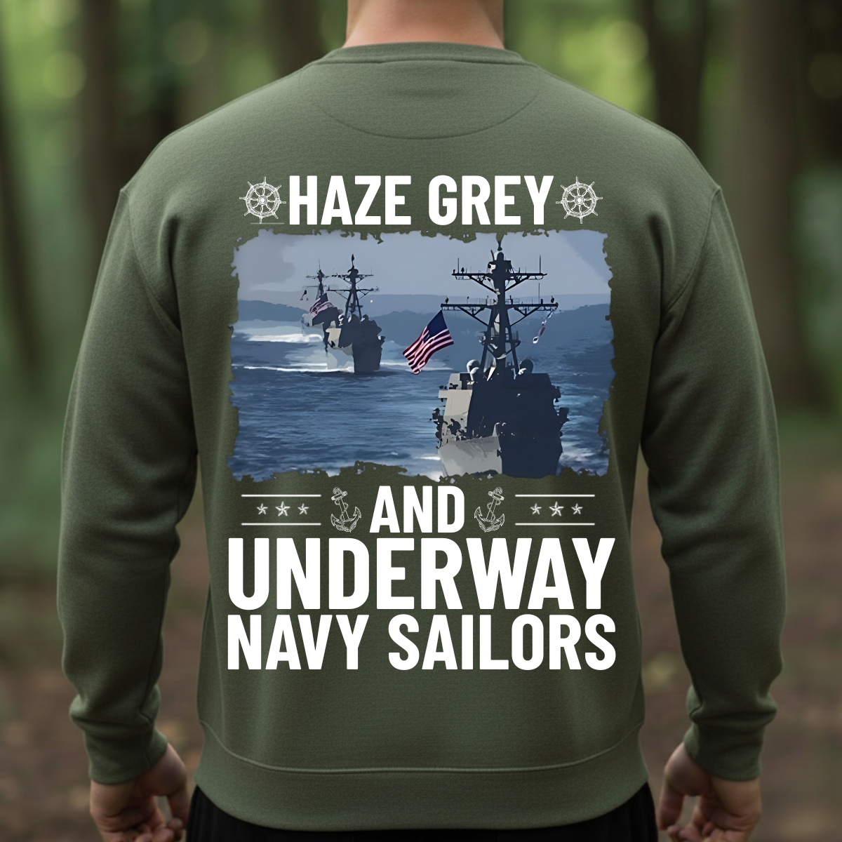 Navy Veteran Pride Shirt – Haze Grey And Underway – Military Gift Apparel