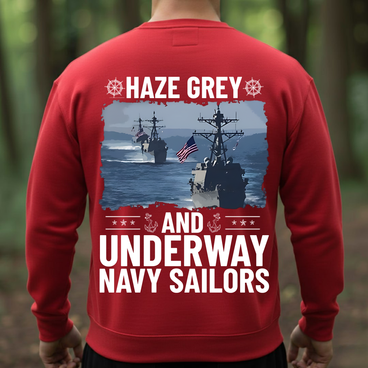 Navy Veteran Pride Shirt – Haze Grey And Underway – Military Gift Apparel