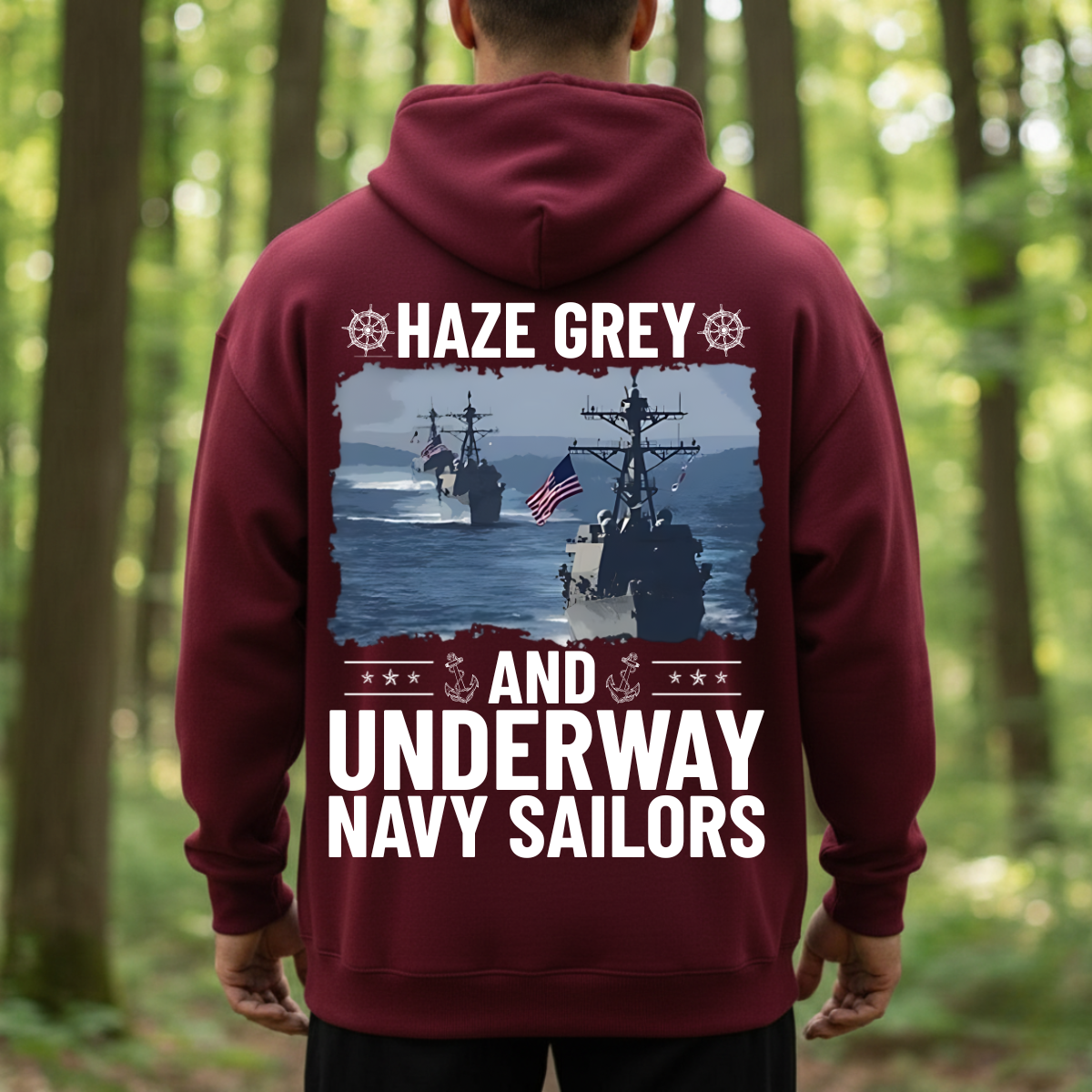 Navy Veteran Pride Shirt – Haze Grey And Underway – Military Gift Apparel