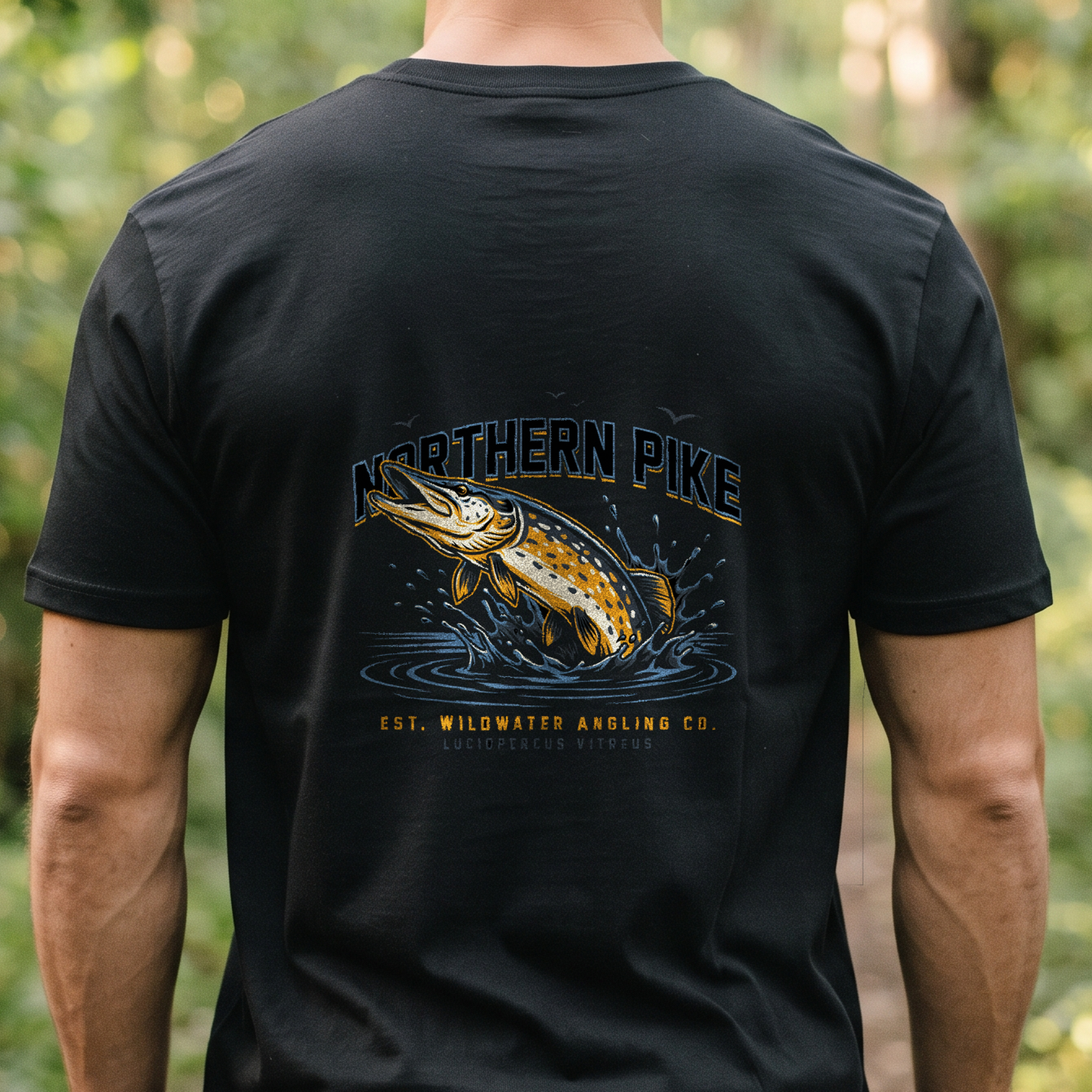 "Northern Pike" T-Shirt – Fishing Angler Outdoor Gift for Fishermen