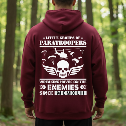 Army Airborne Shirt - Wreaking Havoc On Enemies Since MCMXLII - Paratrooper Veteran Tee